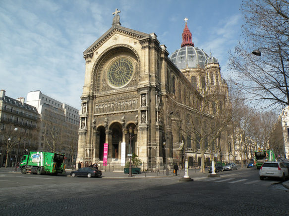  entrée principale, Eglise Saint-Augustin